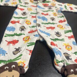 Newborn Zoo Animal Onesie